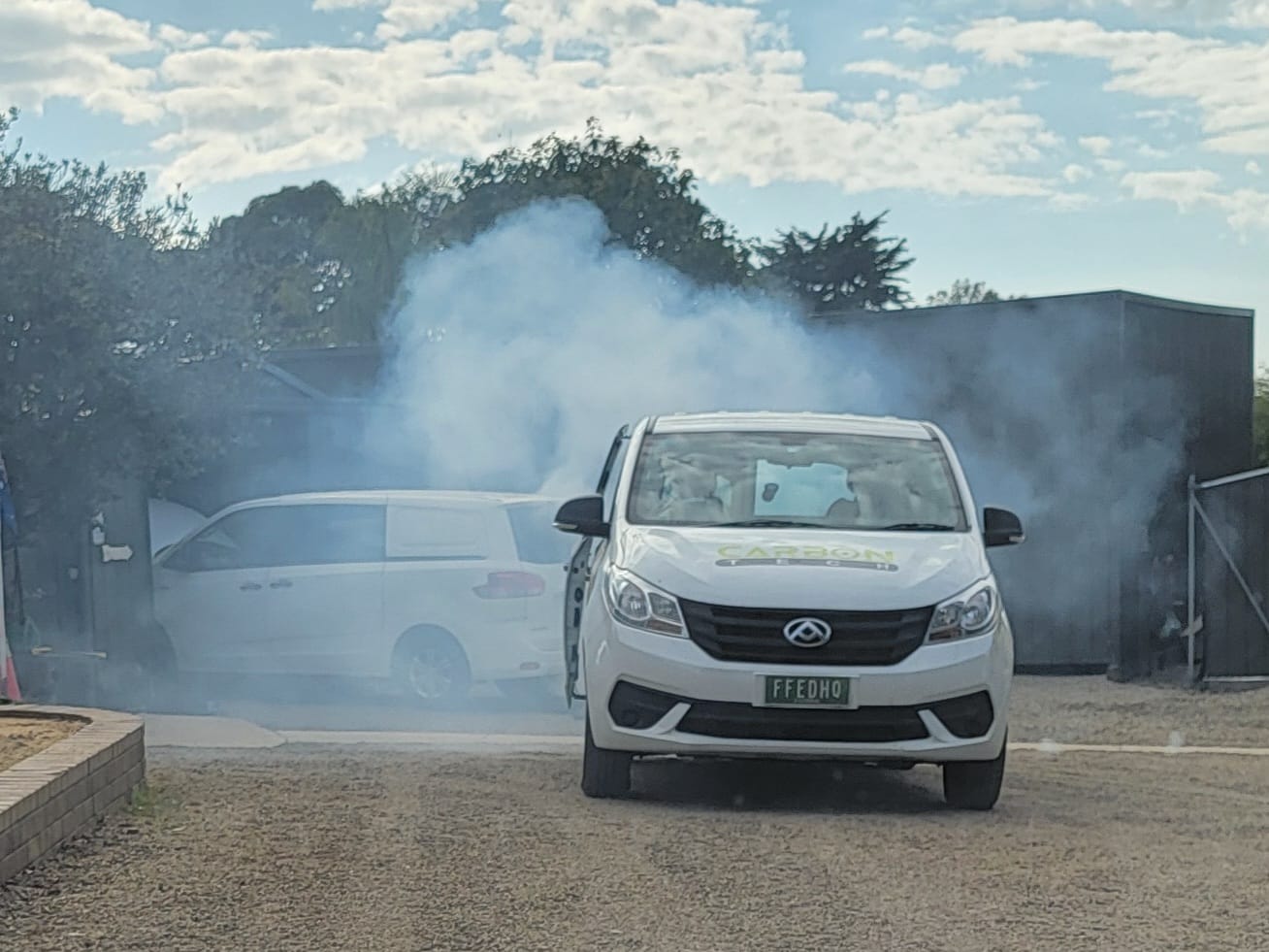 Blocked DPF causing exhaust smoke